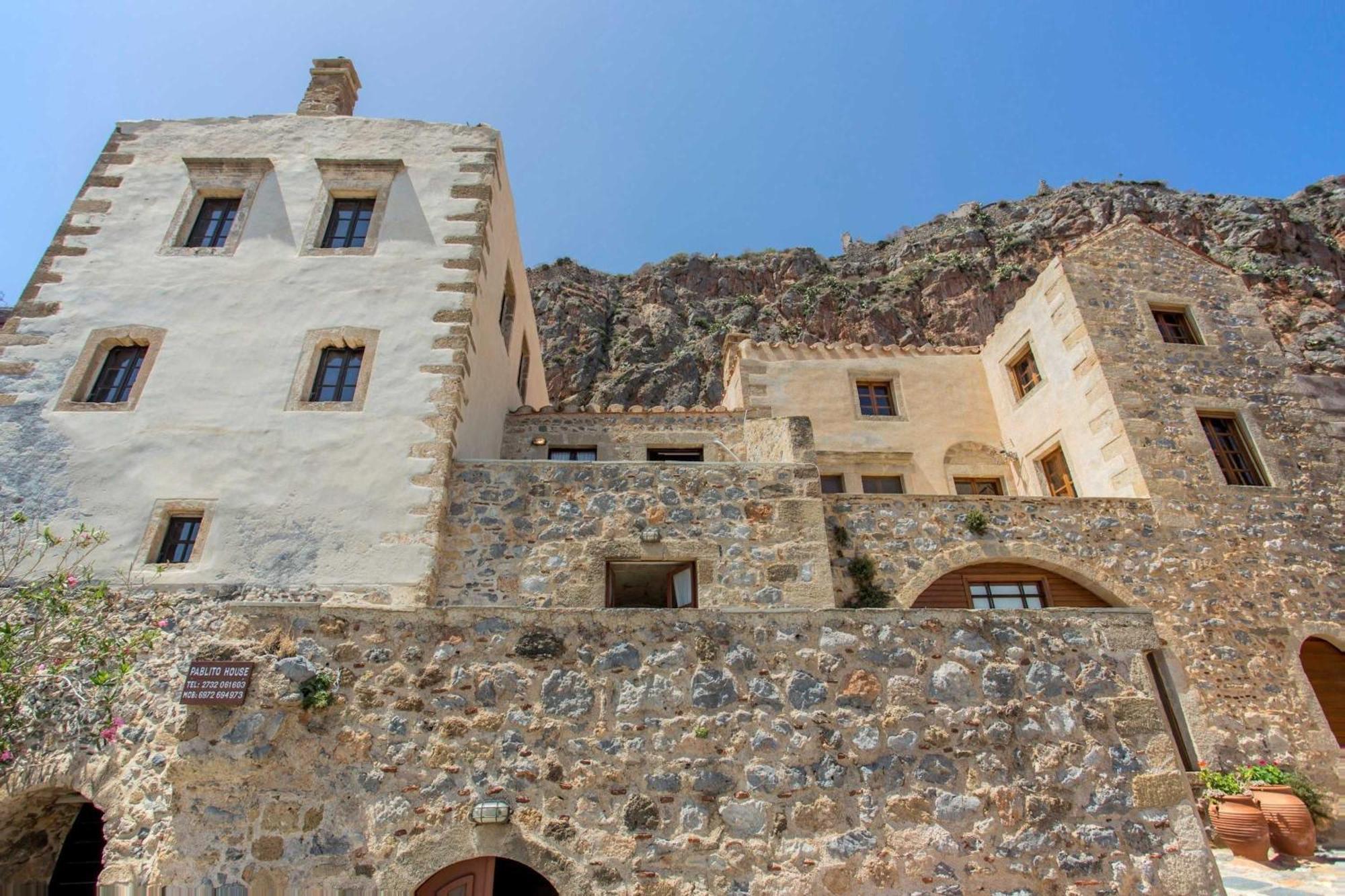 Pablito House-Seaview Monemvasia Nests Екстер'єр фото