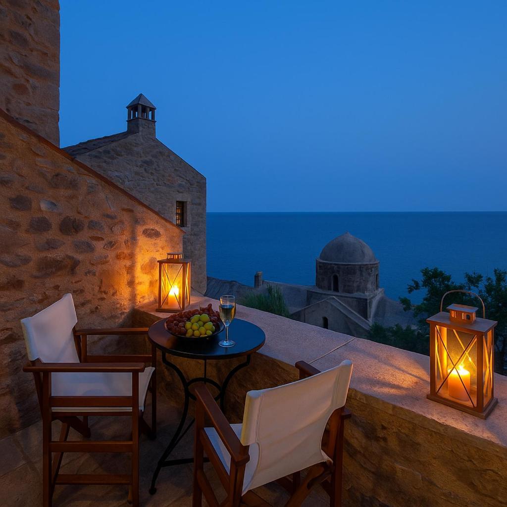 Pablito House-Seaview Monemvasia Nests Екстер'єр фото